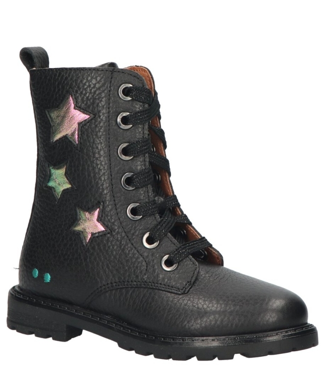 BunniesJR veterboot <span>224864 589 Hailee Happy</span> 224864 589 Hailee Happy zwart - www.bremmerschoenen.pro - Bremmer Schoenen