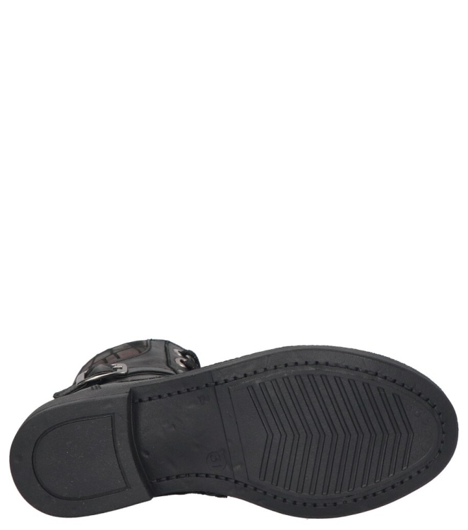 Jochie-Freaks veterboot <span>JF-24586 450 Dalia</span> JF-24586 450 Dalia zwart - www.bremmerschoenen.pro - Bremmer Schoenen