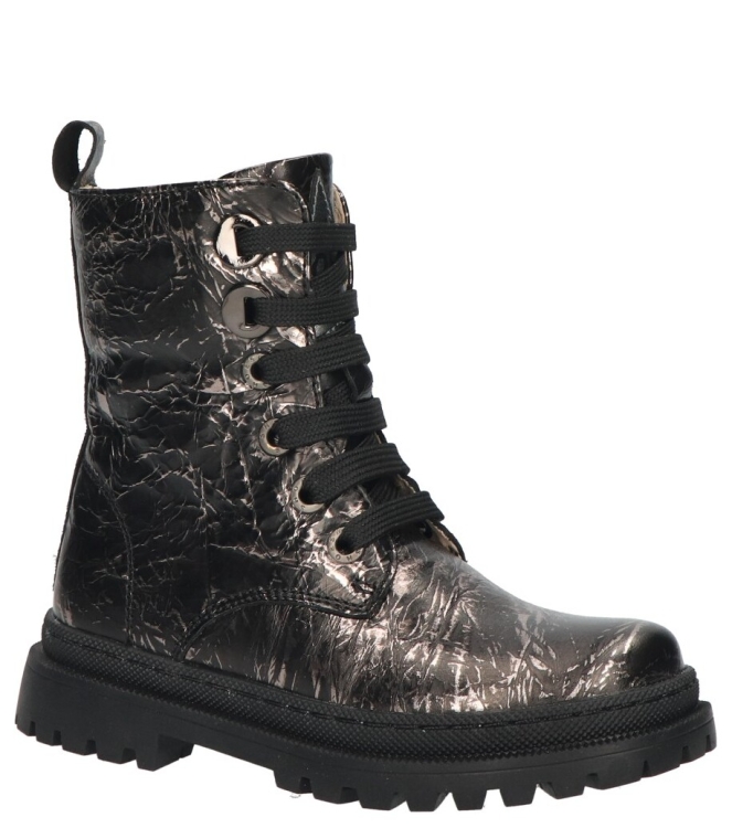Shoesme veterboot <span>NT24W007-J</span> NT24W007-J grijs - www.bremmerschoenen.pro - Bremmer Schoenen