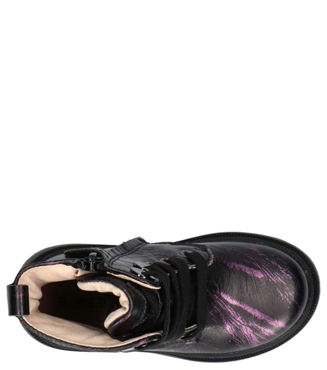 Shoesme veterboot <span>NT24W007-F</span> NT24W007-F zwart - www.bremmerschoenen.pro - Bremmer Schoenen