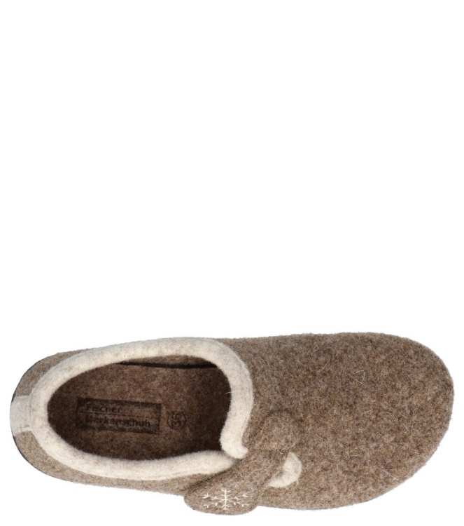 Fischer pantoffel <span>205620 888</span> 205620 888 beige - www.bremmerschoenen.pro - Bremmer Schoenen