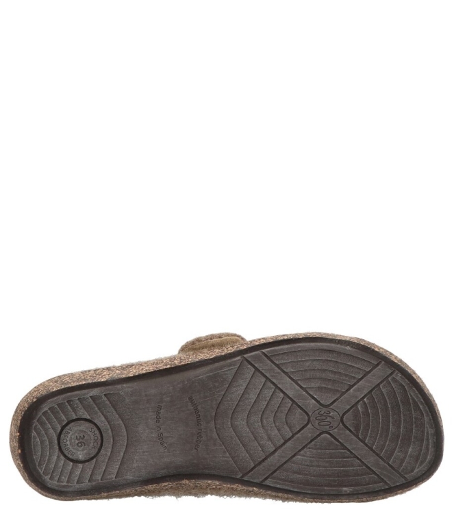 Fischer pantoffel <span>205620 888</span> 205620 888 beige - www.bremmerschoenen.pro - Bremmer Schoenen