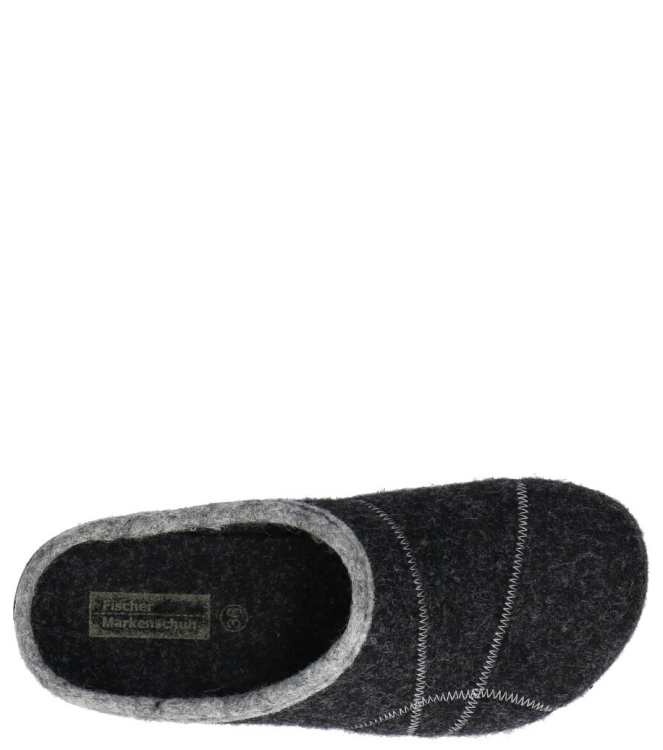 Fischer pantoffel <span>205601 205</span> 205601 205 grijs - www.bremmerschoenen.pro - Bremmer Schoenen