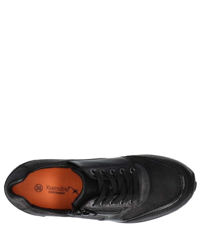 Xsensible sneaker <span>30103.2 001 Wembley GX</span> 30103.2 001 Wembley GX zwart - www.bremmerschoenen.pro - Bremmer Schoenen
