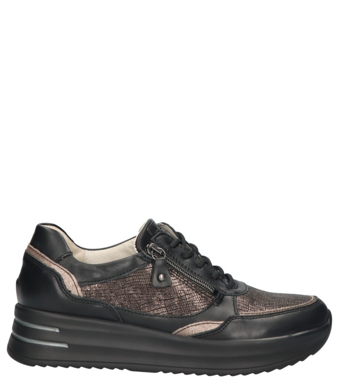 Waldlaufer sneaker <span>755004 310 370 H-Arianna</span> 755004 310 370 H-Arianna zwart - www.bremmerschoenen.pro - Bremmer Schoenen