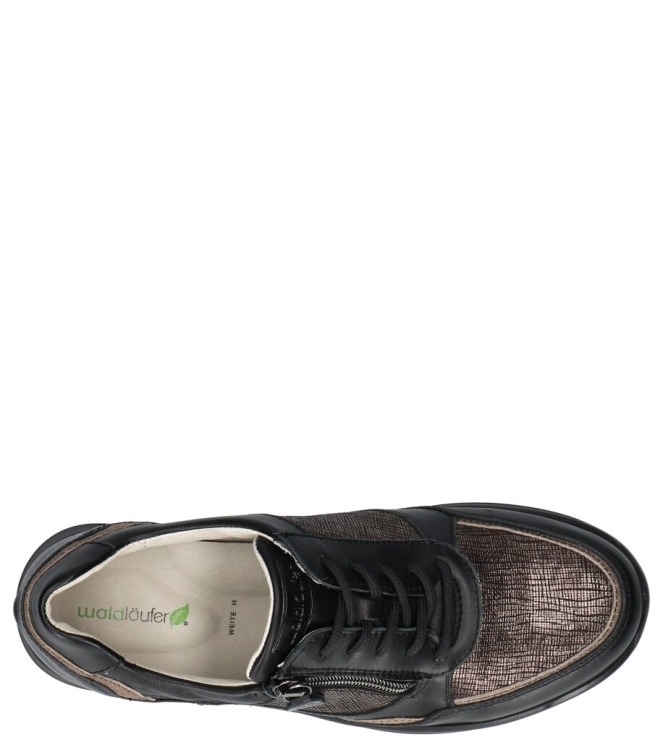 Waldlaufer sneaker <span>755004 310 370 H-Arianna</span> 755004 310 370 H-Arianna zwart - www.bremmerschoenen.pro - Bremmer Schoenen