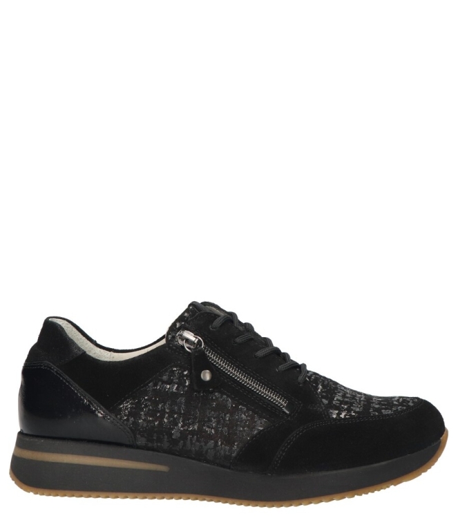 Waldlaufer sneaker <span>935006 401 001 H-Agnes</span> 935006 401 001 H-Agnes zwart - www.bremmerschoenen.pro - Bremmer Schoenen