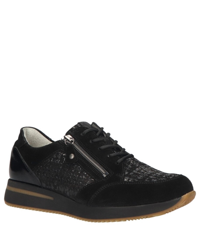 Waldlaufer sneaker <span>935006 401 001 H-Agnes</span> 935006 401 001 H-Agnes zwart - www.bremmerschoenen.pro - Bremmer Schoenen