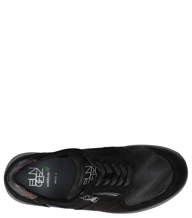 Waldlaufer sneaker <span>364H15 400 492 Hiroko</span> 364H15 400 492 Hiroko zwart - www.bremmerschoenen.pro - Bremmer Schoenen