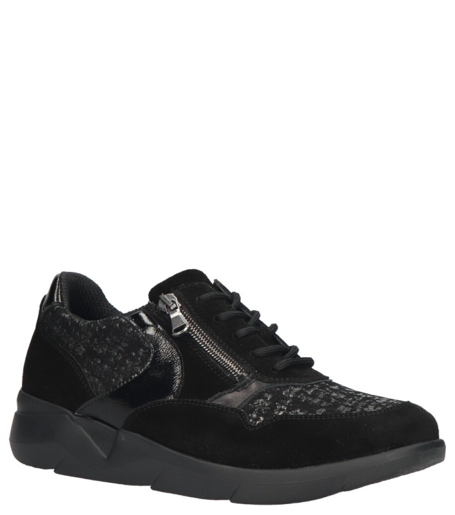 Waldlaufer sneaker <span>668001 402 001 K-Funky</span> 668001 402 001 K-Funky zwart - www.bremmerschoenen.pro - Bremmer Schoenen