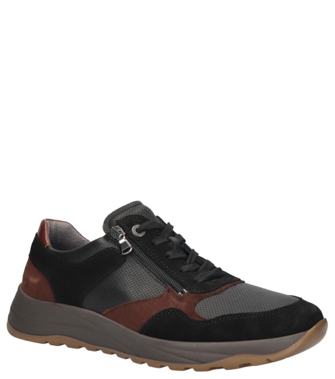 Waldlaufer sneaker <span>662001 400 709 K-John</span> 662001 400 709 K-John zwart - www.bremmerschoenen.pro - Bremmer Schoenen