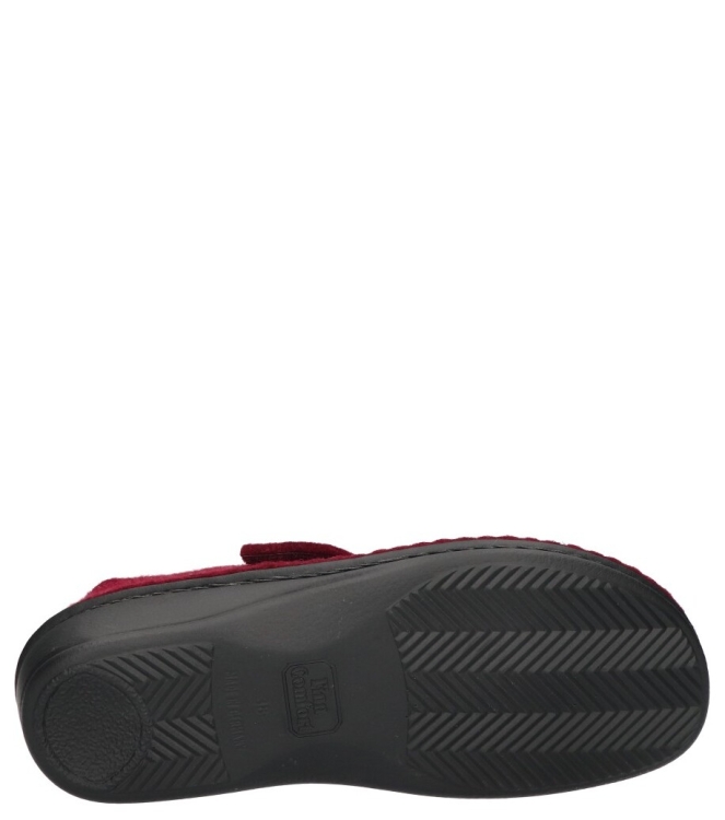 Finn Comfort pantoffel <span>6551 416056 Adelboden</span> 6551 416056 Adelboden rood - www.bremmerschoenen.pro - Bremmer Schoenen