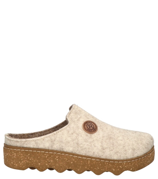 Rohde pantoffel <span>6120 13</span> 6120 13 beige - www.bremmerschoenen.pro - Bremmer Schoenen