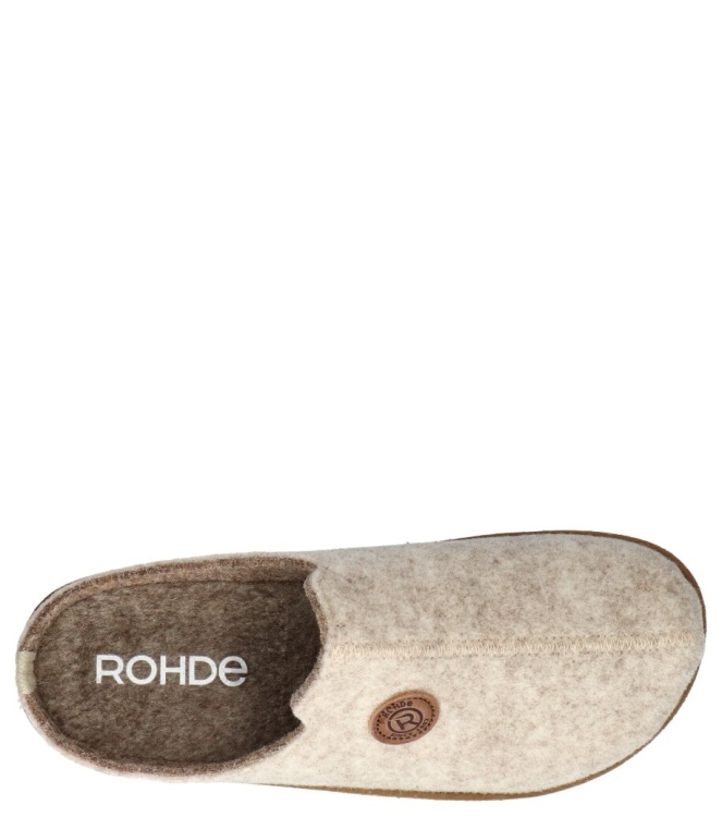 Rohde pantoffel <span>6120 13</span> 6120 13 beige - www.bremmerschoenen.pro - Bremmer Schoenen