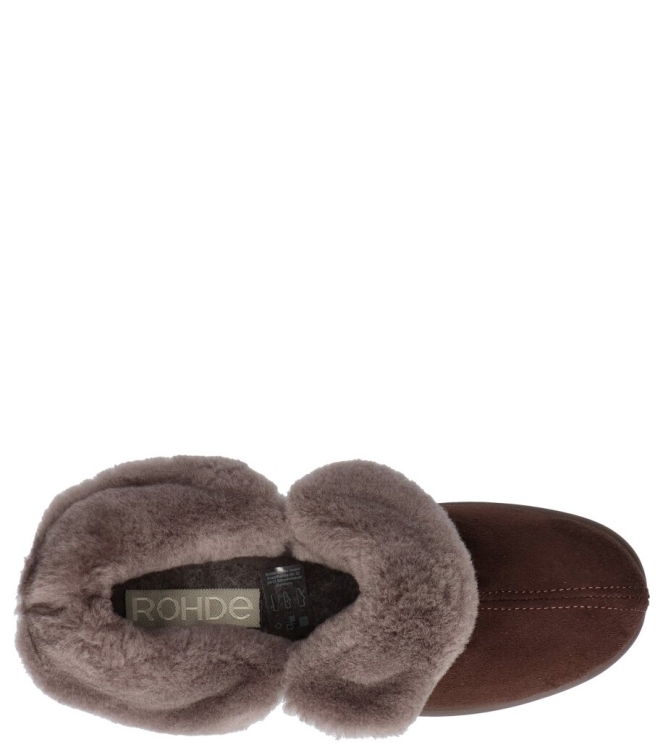 Rohde pantoffel <span>2515 71</span> 2515 71 bruin - www.bremmerschoenen.pro - Bremmer Schoenen