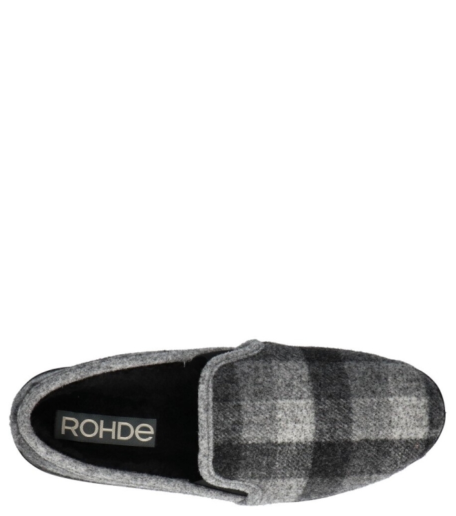 Rohde pantoffel <span>2607 82</span> 2607 82 grijs - www.bremmerschoenen.pro - Bremmer Schoenen