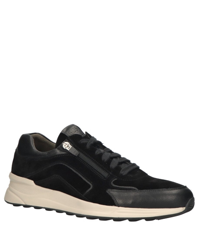 Gijs sneaker <span>2130 905 1152</span> 2130 905 1152 zwart - www.bremmerschoenen.pro - Bremmer Schoenen