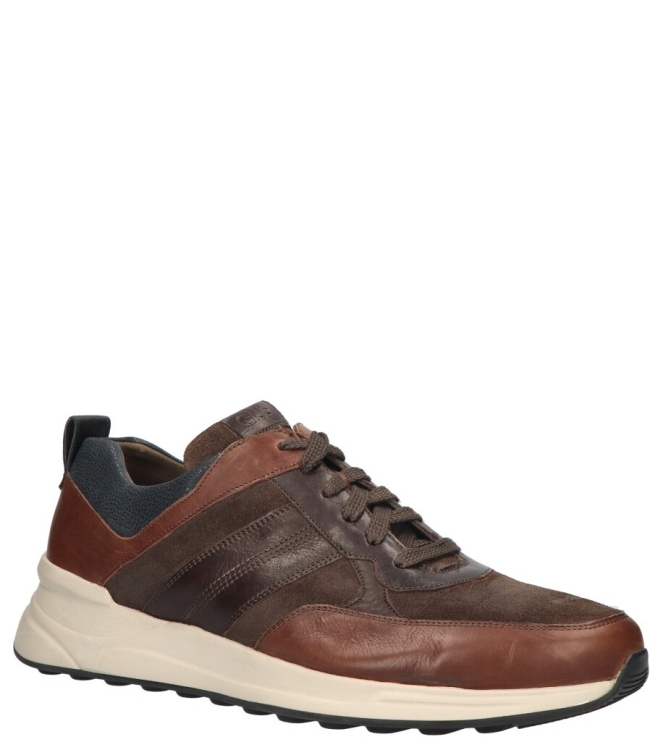 Gijs sneaker <span>2120 908 1220</span> 2120 908 1220 bruin - www.bremmerschoenen.pro - Bremmer Schoenen