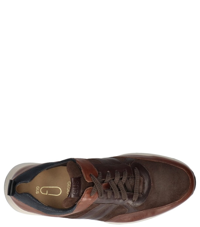 Gijs sneaker <span>2120 908 1220</span> 2120 908 1220 bruin - www.bremmerschoenen.pro - Bremmer Schoenen