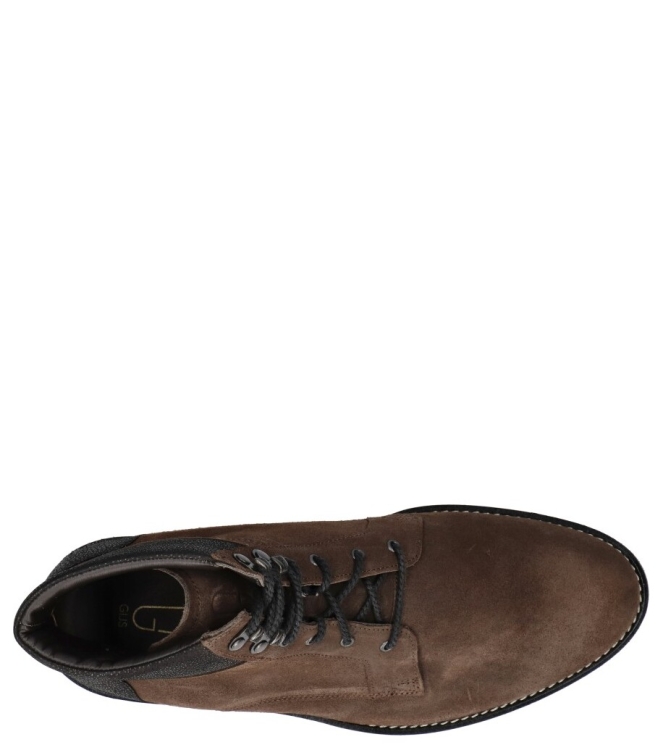 Gijs veterboot <span>2125 018 1250</span> 2125 018 1250 bruin - www.bremmerschoenen.pro - Bremmer Schoenen