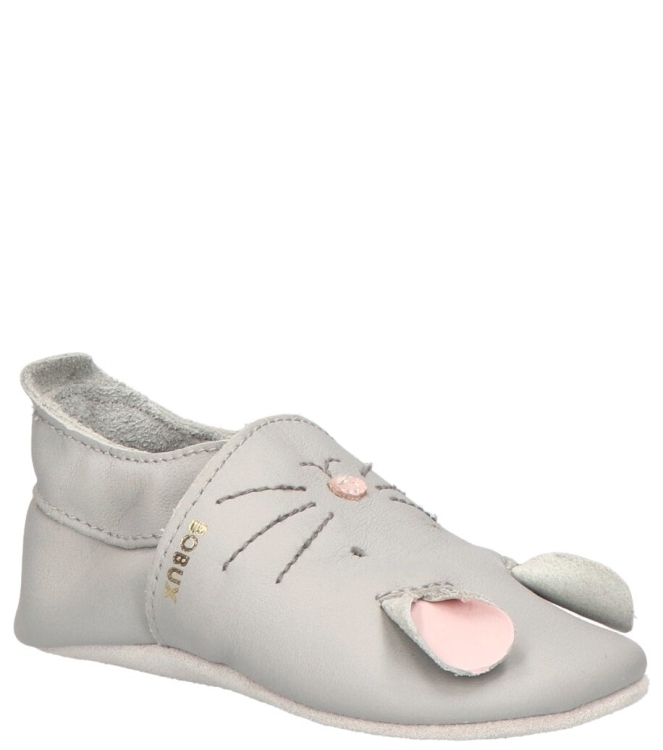 Bobux slofjes <span>00107-34</span> 00107-34 grijs - www.bremmerschoenen.pro - Bremmer Schoenen