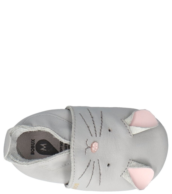 Bobux slofjes <span>00107-34</span> 00107-34 grijs - www.bremmerschoenen.pro - Bremmer Schoenen