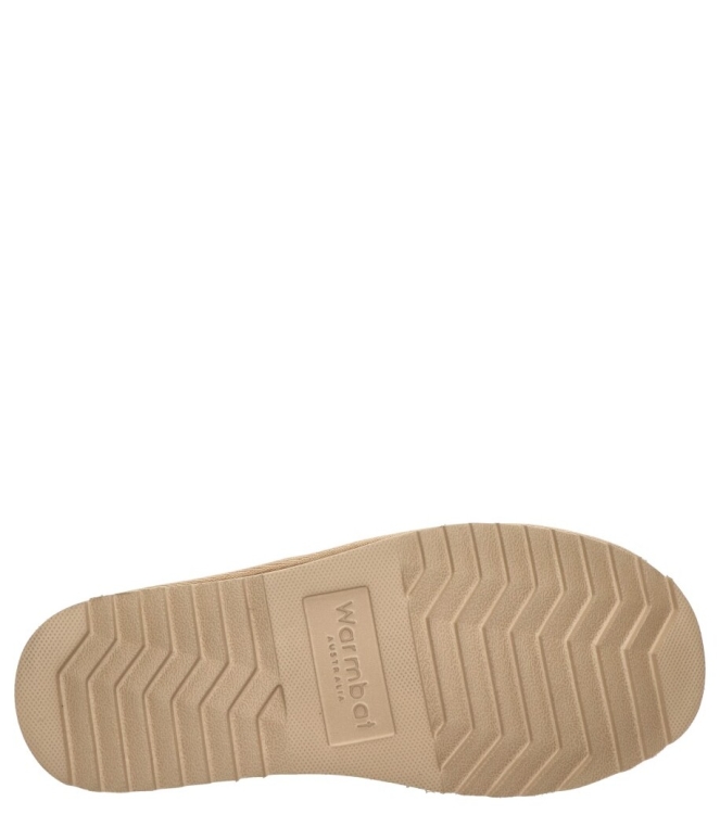 Warmbat pantoffel <span>Willow women WLW321051 Stone</span> Willow women WLW321051 Stone beige - www.bremmerschoenen.pro - Bremmer Schoenen