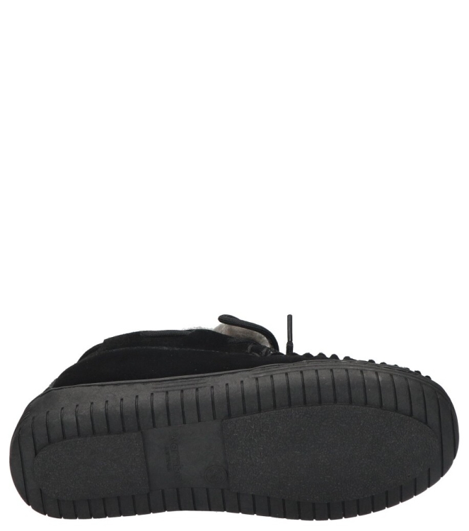 Warmbat pantoffel <span>Bunya women BNY341055 Black</span> Bunya women BNY341055 Black zwart - www.bremmerschoenen.pro - Bremmer Schoenen