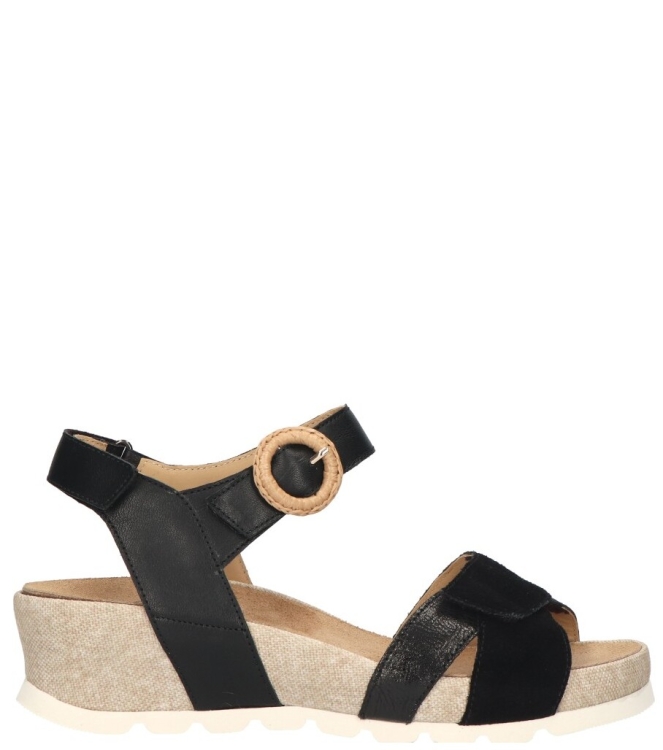 Durea sandaal <span>7425 024 1602</span> 7425 024 1602 zwart - www.bremmerschoenen.pro - Bremmer Schoenen