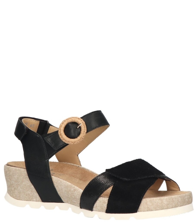 Durea sandaal <span>7425 024 1602</span> 7425 024 1602 zwart - www.bremmerschoenen.pro - Bremmer Schoenen