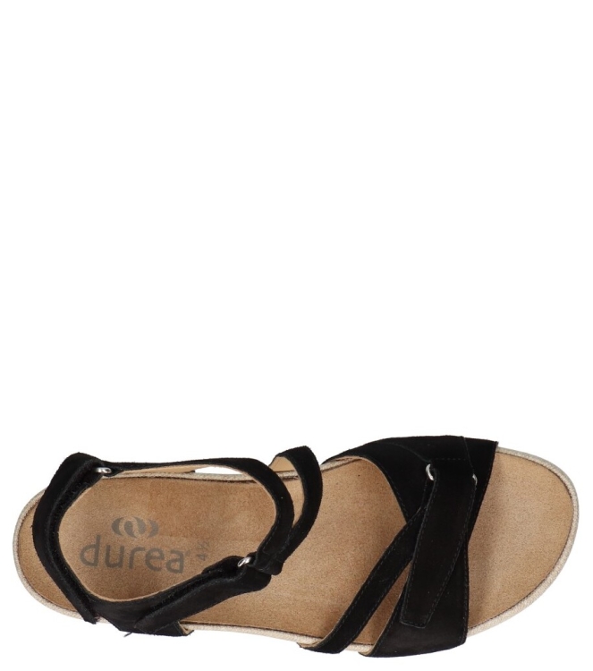Durea sandaal <span>7421 025 1074</span> 7421 025 1074 zwart - www.bremmerschoenen.pro - Bremmer Schoenen