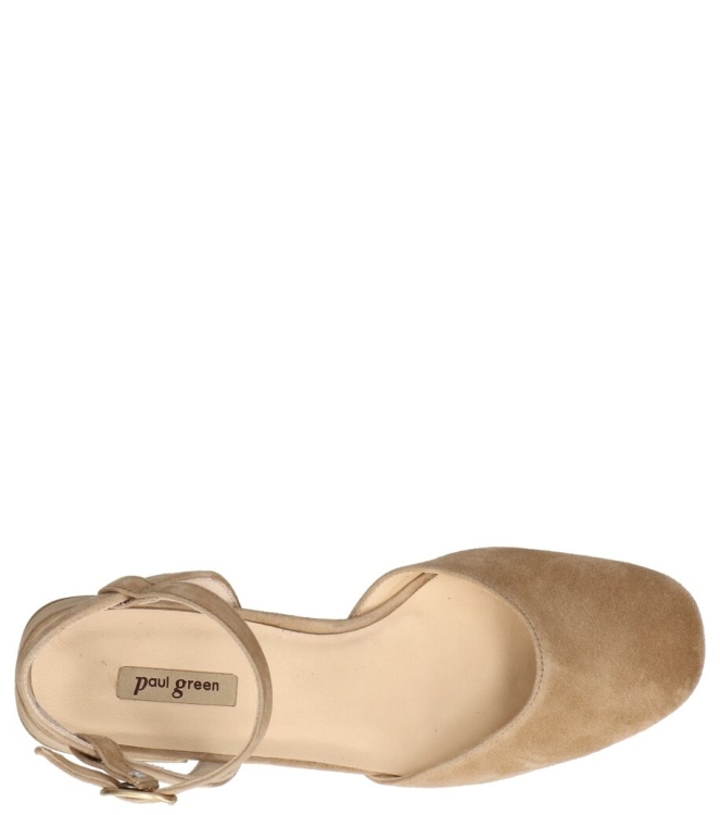 Paul green sandaal <span>3843 047</span> 3843 047 beige - www.bremmerschoenen.pro - Bremmer Schoenen
