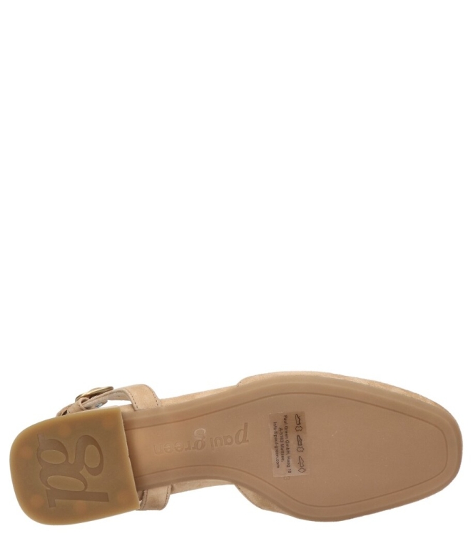 Paul green sandaal <span>3843 047</span> 3843 047 beige - www.bremmerschoenen.pro - Bremmer Schoenen