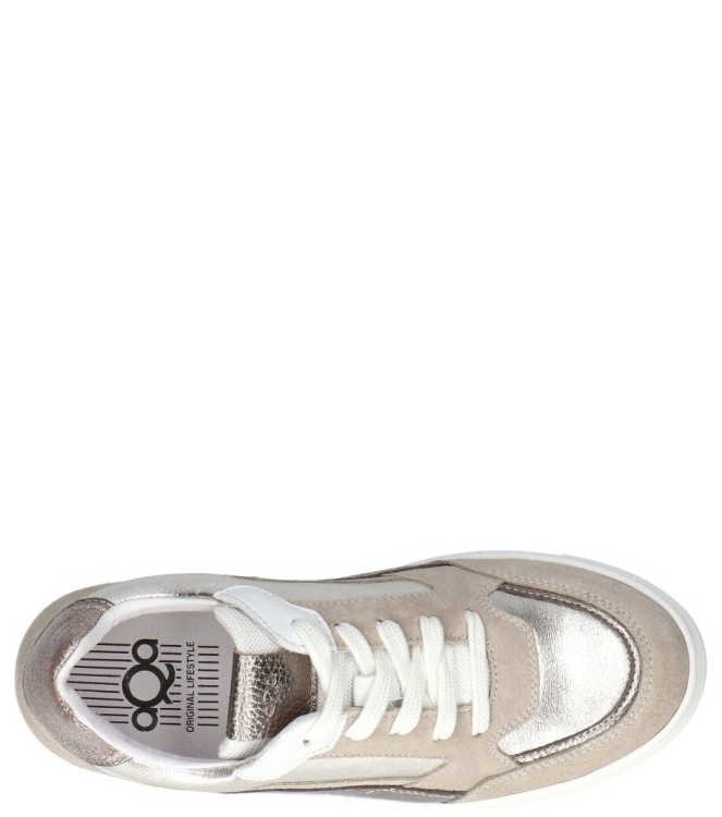 Aqa sneaker <span>A8695 A49B54</span> A8695 A49B54 beige - www.bremmerschoenen.pro - Bremmer Schoenen