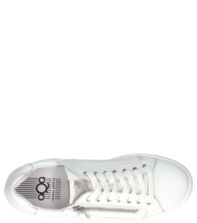 Aqa sneaker <span>A8697 A11B47</span> A8697 A11B47 wit - www.bremmerschoenen.pro - Bremmer Schoenen
