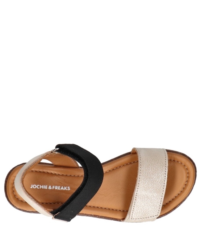Jochie-Freaks sandaal <span>JF-25728 150 Soul</span> JF-25728 150 Soul goud - www.bremmerschoenen.pro - Bremmer Schoenen