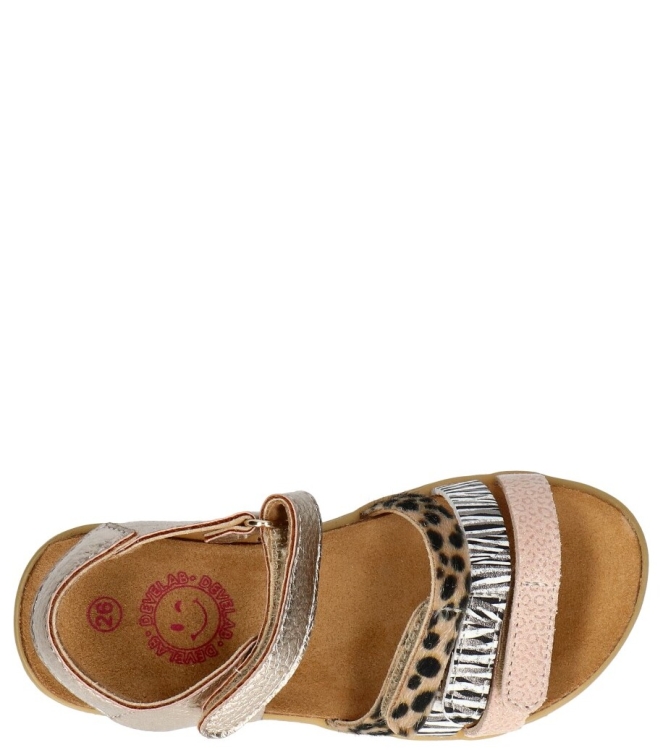 Develab sandaal <span>48510 351</span> 48510 351 goud - www.bremmerschoenen.pro - Bremmer Schoenen