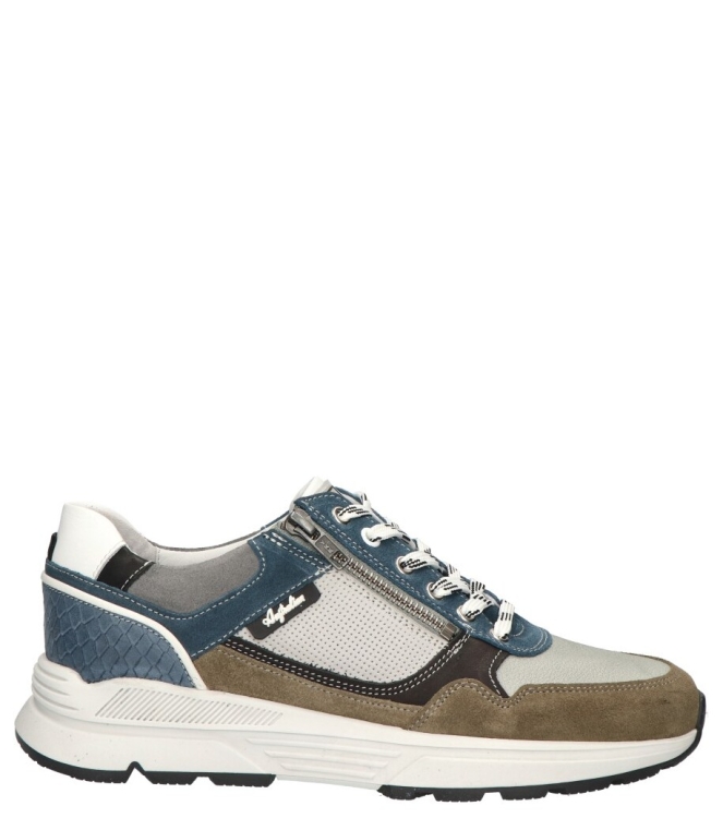 Australian sneaker <span>15.1646.04 PKX Connery width H</span> 15.1646.04 PKX Connery width H groen - www.bremmerschoenen.pro - Bremmer Schoenen