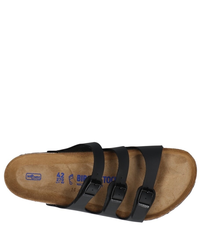 Birkenstock slipper <span>053011 Florida</span> 053011 Florida zwart - www.bremmerschoenen.pro - Bremmer Schoenen