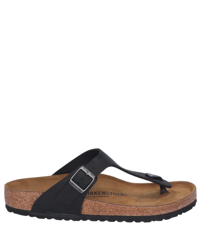 Birkenstock slipper <span>845251 Gizeh</span> 845251 Gizeh zwart - www.bremmerschoenen.pro - Bremmer Schoenen
