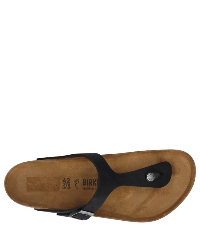 Birkenstock slipper <span>845251 Gizeh</span> 845251 Gizeh zwart - www.bremmerschoenen.pro - Bremmer Schoenen