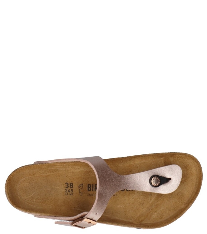Birkenstock slipper <span>1023943 Gizeh</span> 1023943 Gizeh goud - www.bremmerschoenen.pro - Bremmer Schoenen