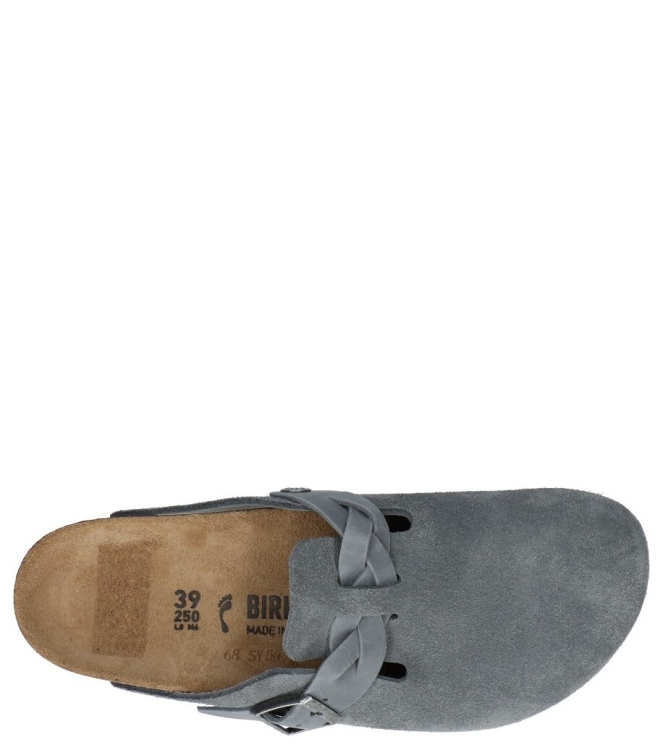 Birkenstock slipper <span>1029086 Boston</span> 1029086 Boston grijs - www.bremmerschoenen.pro - Bremmer Schoenen