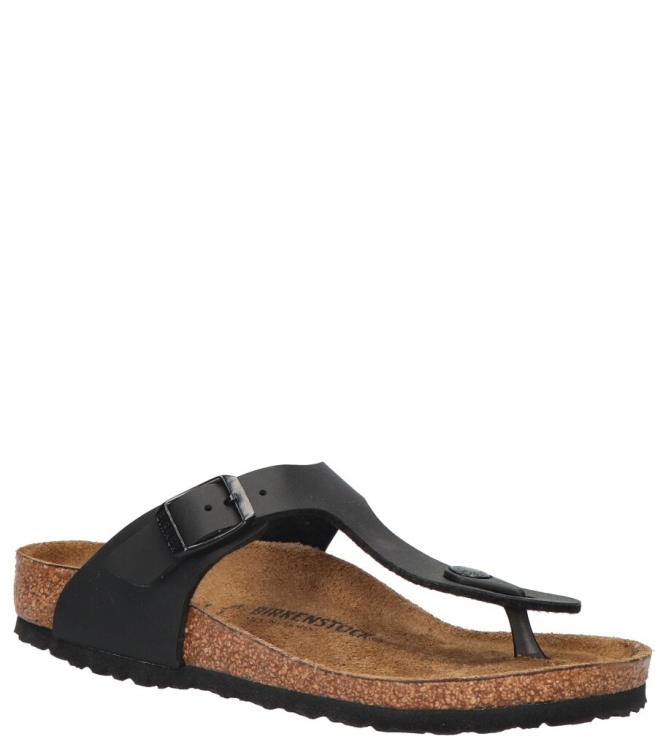 Birkenstock slipper <span>846141 Gizeh kids</span> 846141 Gizeh kids zwart - www.bremmerschoenen.pro - Bremmer Schoenen