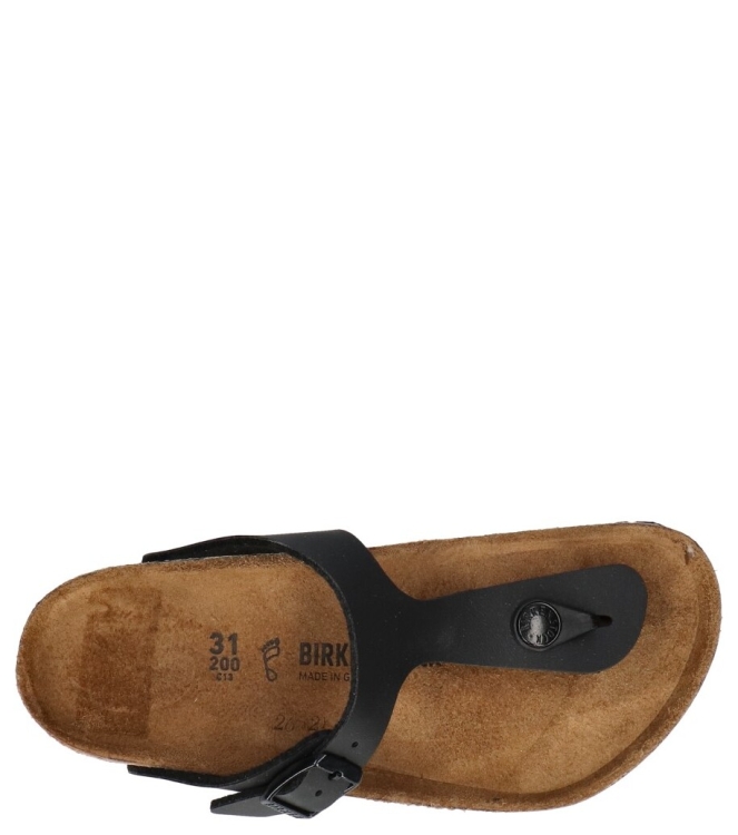 Birkenstock slipper <span>846141 Gizeh kids</span> 846141 Gizeh kids zwart - www.bremmerschoenen.pro - Bremmer Schoenen