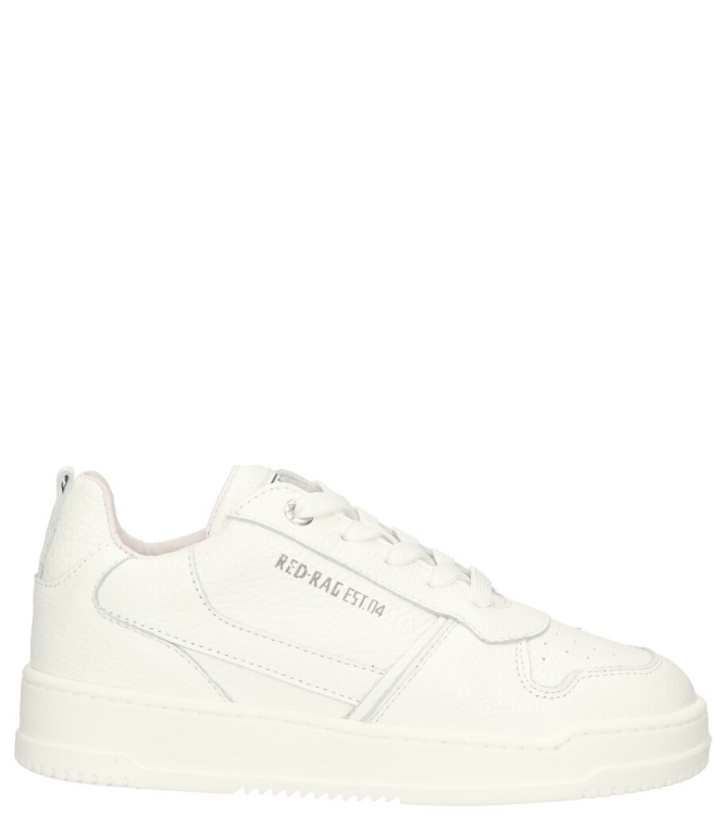 Red-Rag Red Rag sneaker <span>13917 122</span> 122 White Nappa Red Rag sneaker <span>13917 122</span> 13917 122 wit - www.bremmerschoenen.pro - Bremmer Schoenen