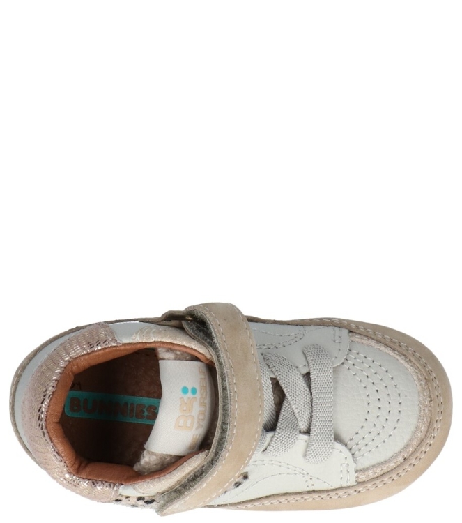 Bunnies Jr babyschoen <span>224526 108 Zilke Zacht</span> 224526 108 Zilke Zacht beige - www.bremmerschoenen.pro - Bremmer Schoenen