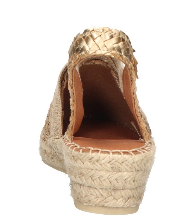 Toni Pons espadrille <span>Siracusa plati pell</span> Siracusa plati pell goud - www.bremmerschoenen.pro - Bremmer Schoenen