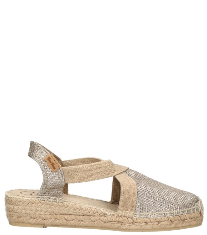 Toni Pons espadrille <span>Velino plati susi</span> Velino plati susi goud - www.bremmerschoenen.pro - Bremmer Schoenen