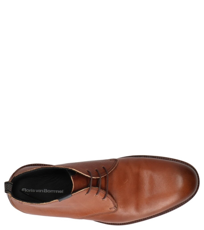 Floris van Bommel veterboot <span>De Normer 01.00 SFM-50132 24-01</span> De Normer 01.00 SFM-50132 24-01 cognac - www.bremmerschoenen.pro - Bremmer Schoenen